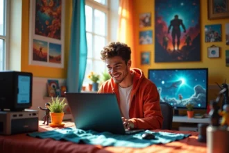 illustration du geekos