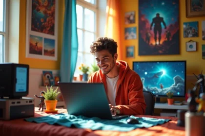 illustration du geekos