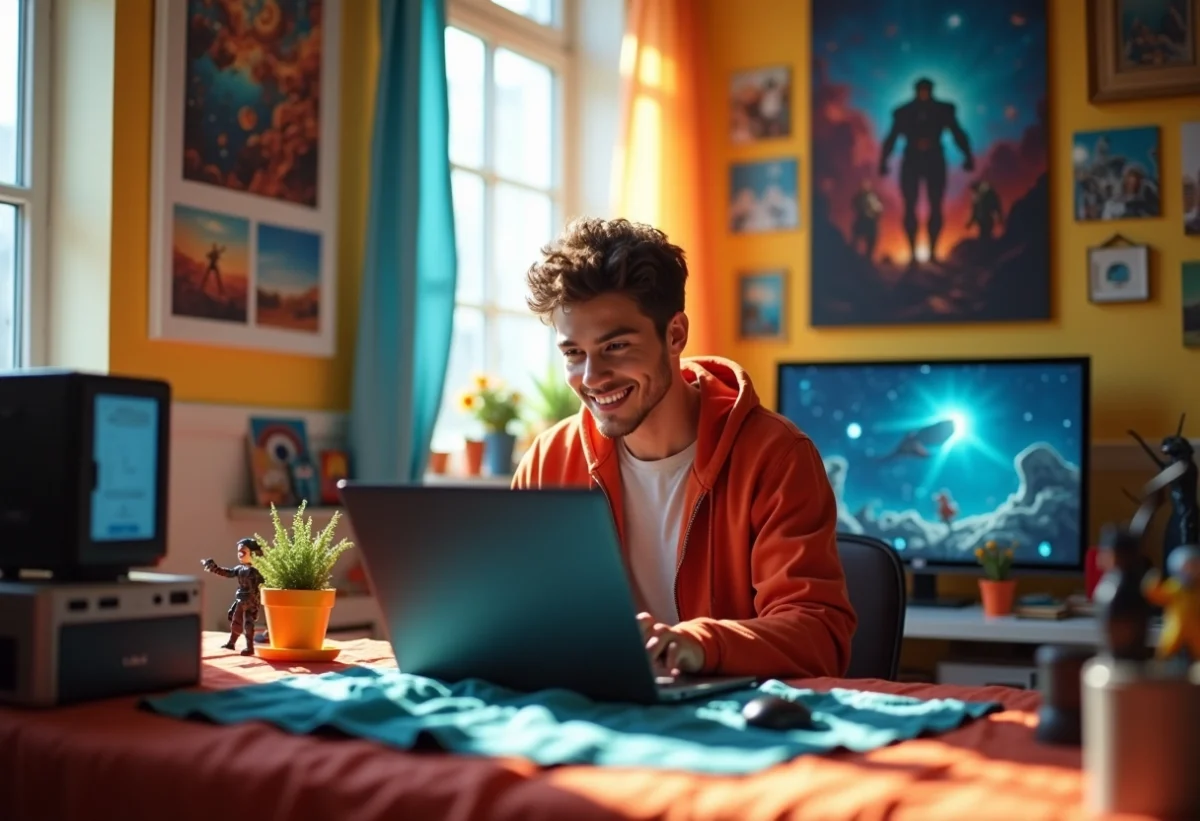 illustration du geekos